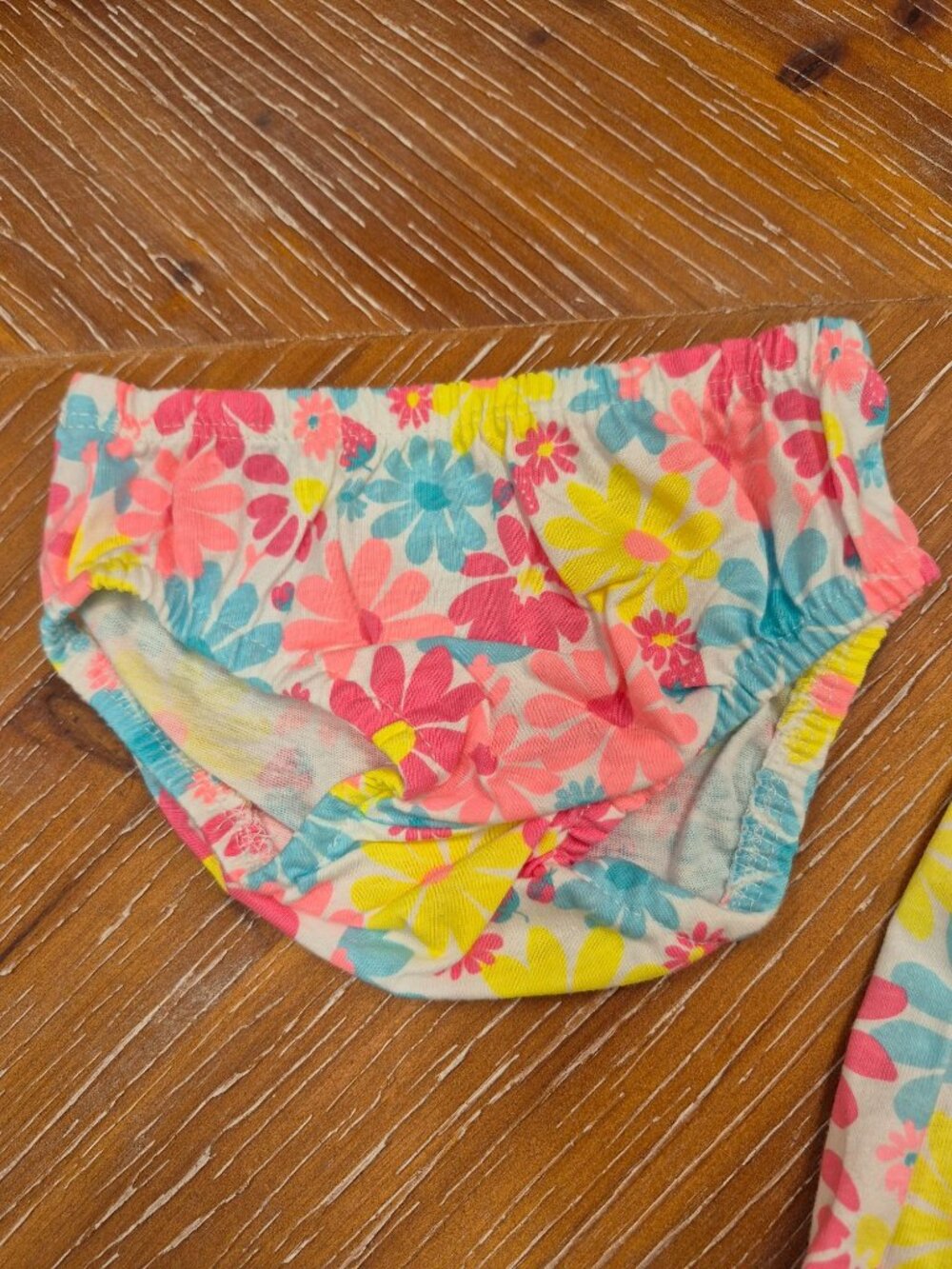 Baby Girls Carters Floral Dress & Bloomers Set 3M 100% Cotton - Picture 9 of 9